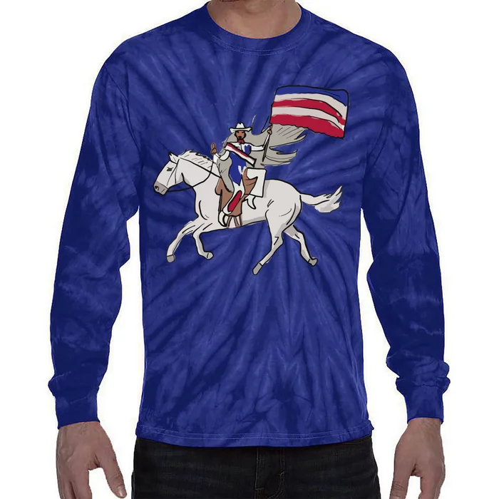 Cowboy Carter Tie-Dye Long Sleeve Shirt