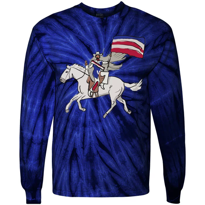 Cowboy Carter Tie-Dye Long Sleeve Shirt