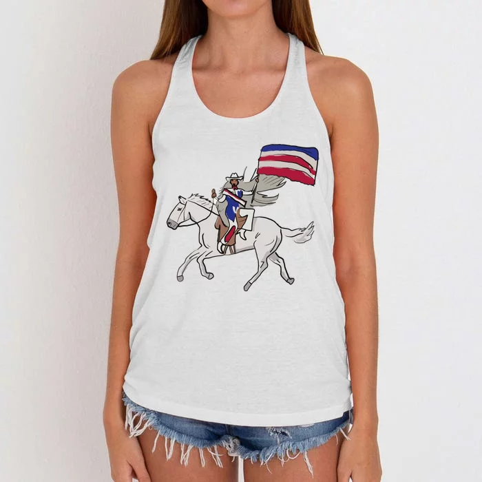 Cowboy Carter Women's Knotted Racerback Tank