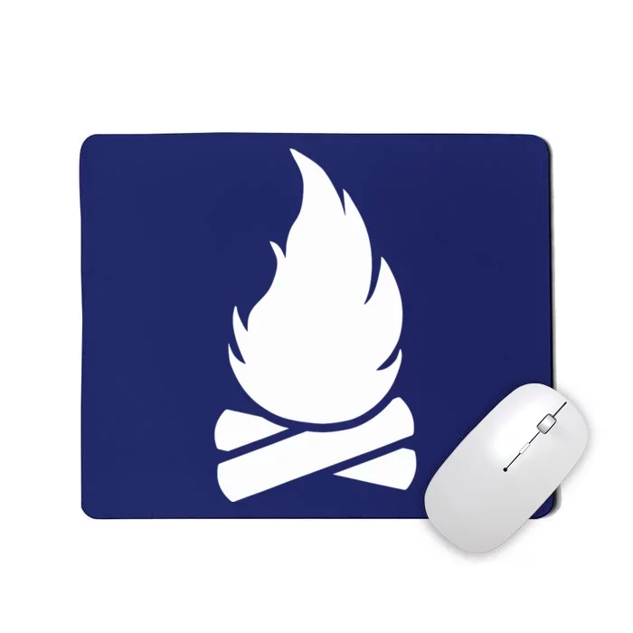 Camping Campfire Mousepad