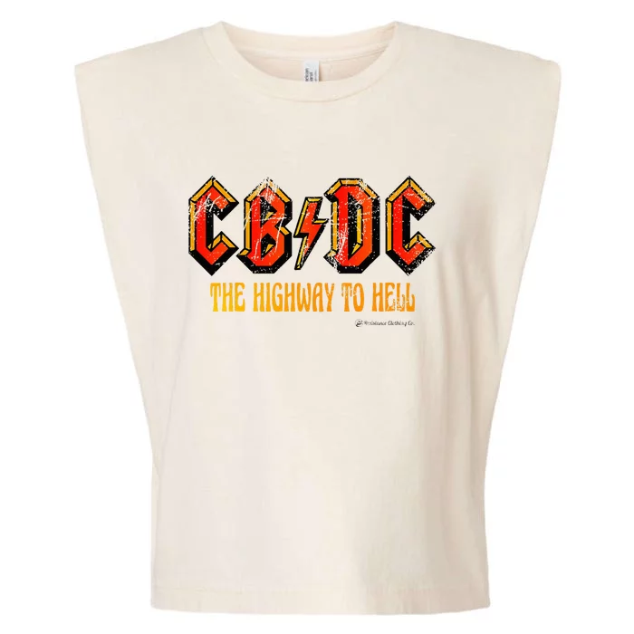 Cbdc Clothing Garment-Dyed Women's Muscle Tee