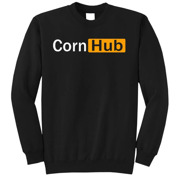 Cornhub Cornhole Cornholer Tall Sweatshirt