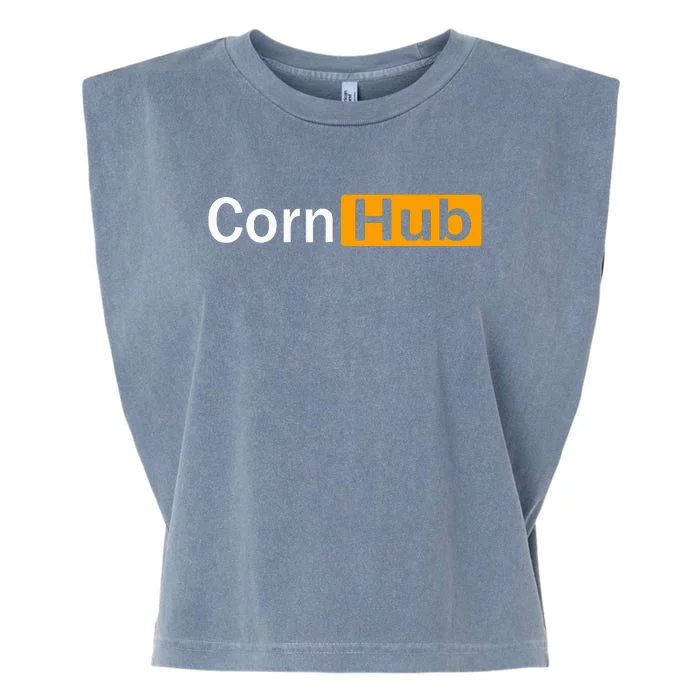 Cornhub Cornhole Cornholer Garment-Dyed Women's Muscle Tee