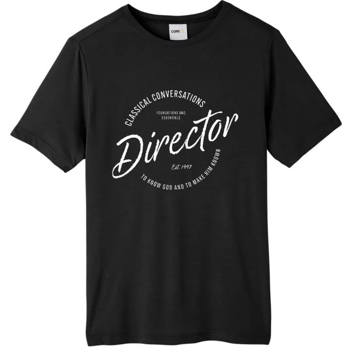 CC Classical Conversations Director Homeschool ChromaSoft Performance T-Shirt