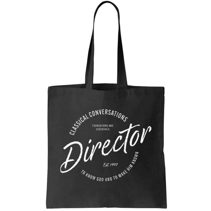 CC Classical Conversations Director Homeschool Tote Bag