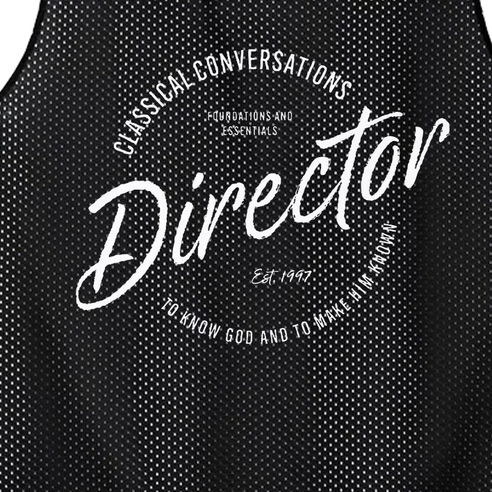 CC Classical Conversations Director Homeschool Mesh Reversible Basketball Jersey Tank