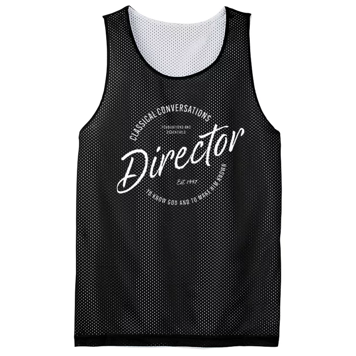 CC Classical Conversations Director Homeschool Mesh Reversible Basketball Jersey Tank