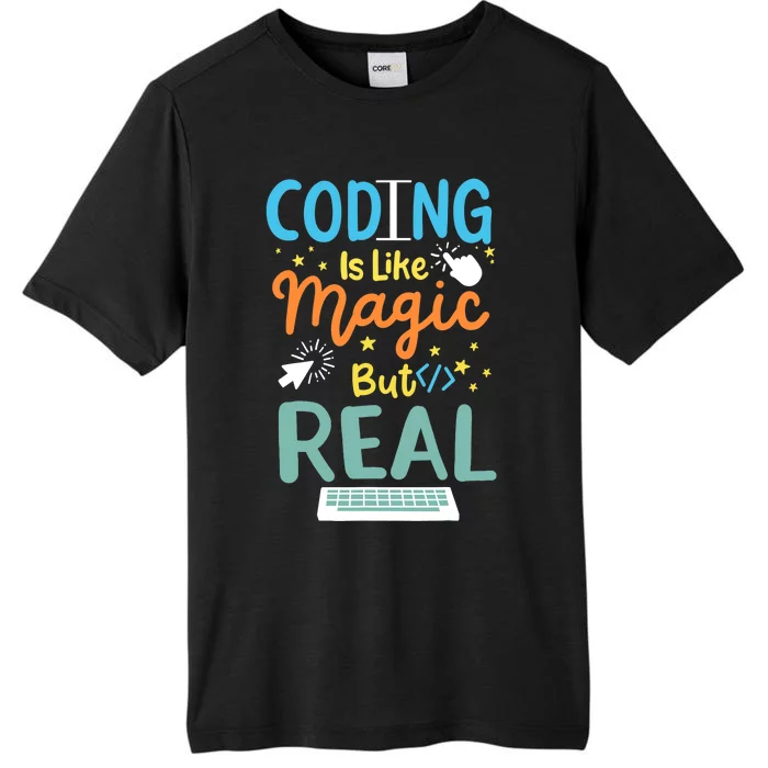 Coding Coder Computer Science Programming ChromaSoft Performance T-Shirt