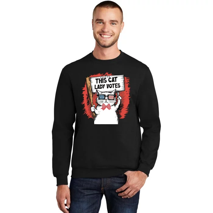 Cute Cat Tall Sweatshirt