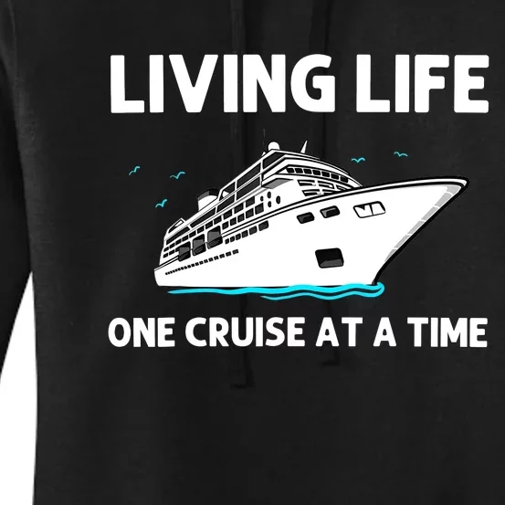 Cool Cruise Cruising Family Vacation Lovers Women's Pullover Hoodie