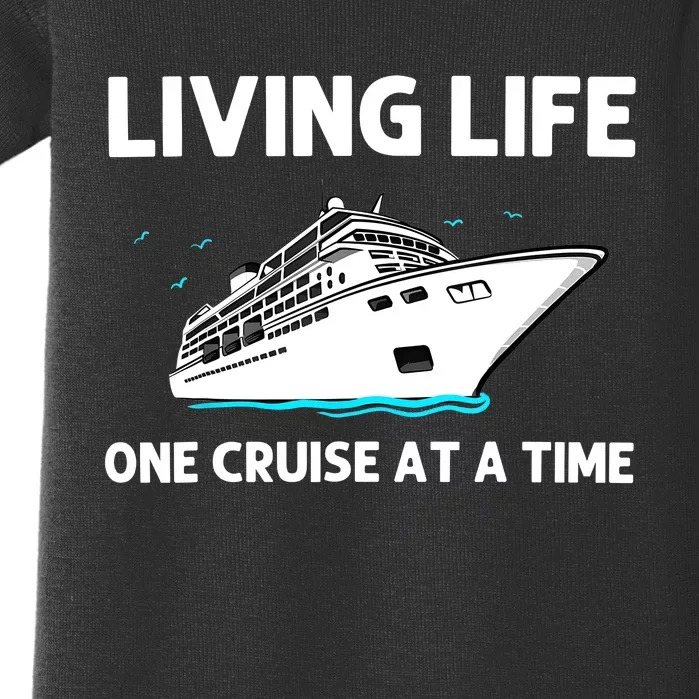 Cool Cruise Cruising Family Vacation Lovers Baby Bodysuit