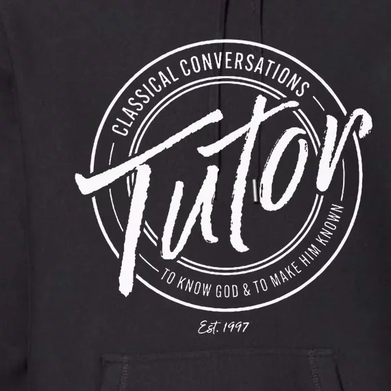 CC Classical Conversations Tutor Lead Learner Homeschool Premium Hoodie