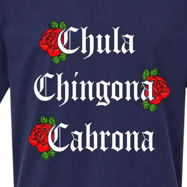 Chula Chingona Cabrona Mecican Sueded Cloud Jersey T-Shirt