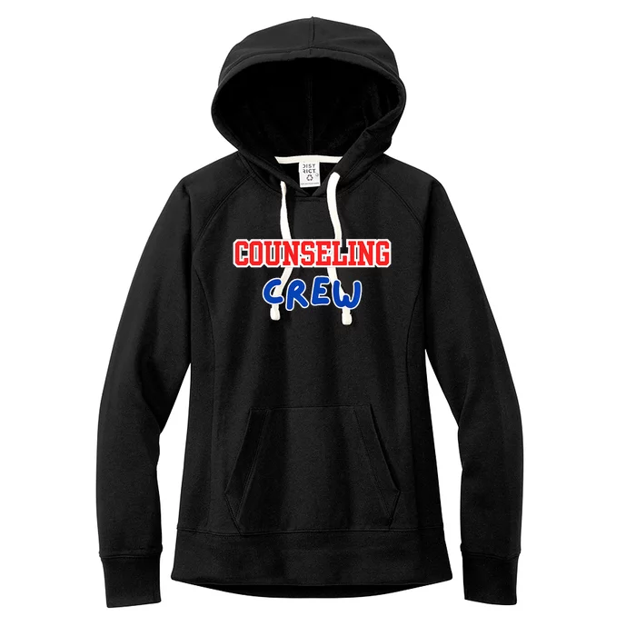 Counseling Crew Counselor Women's Fleece Hoodie