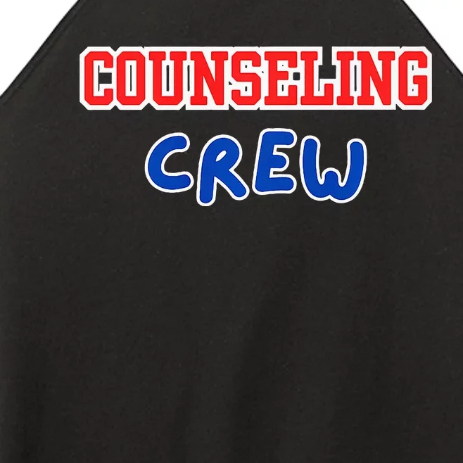 Counseling Crew Counselor Women’s Perfect Tri Rocker Tank