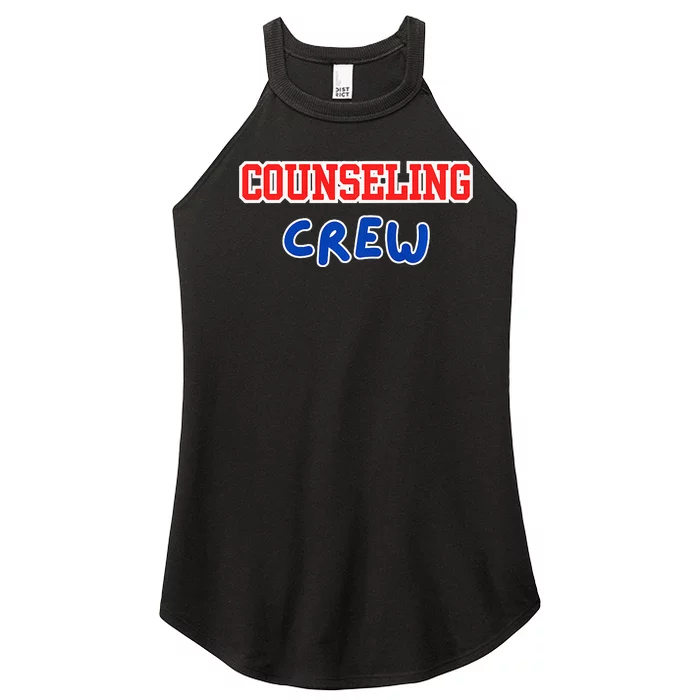 Counseling Crew Counselor Women’s Perfect Tri Rocker Tank