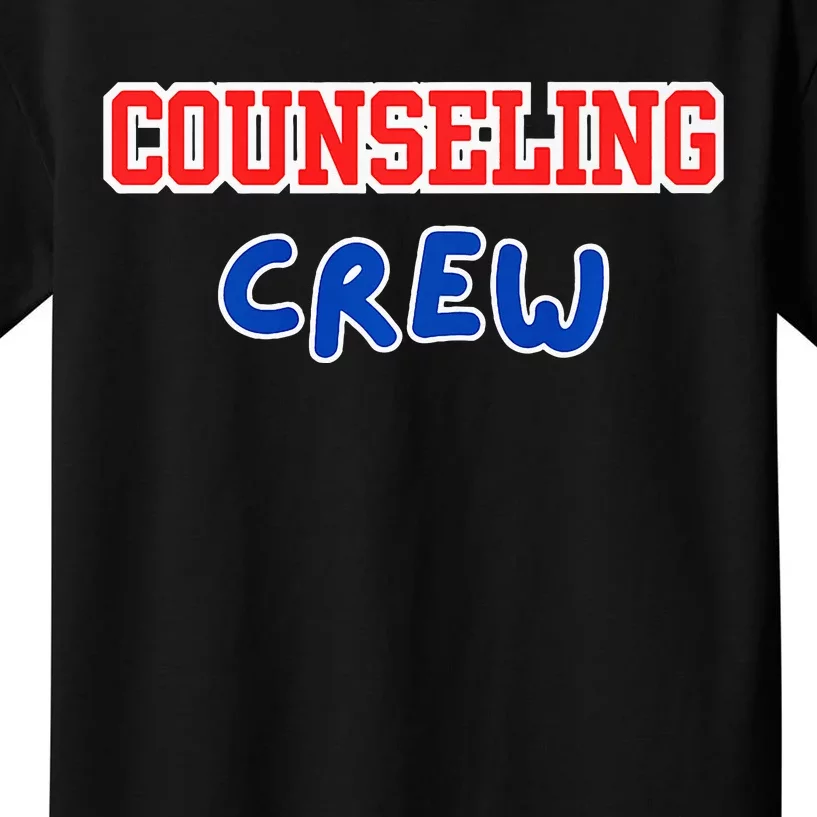 Counseling Crew Counselor Kids T-Shirt