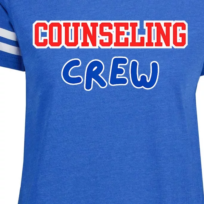 Counseling Crew Counselor Enza Ladies Jersey Football T-Shirt