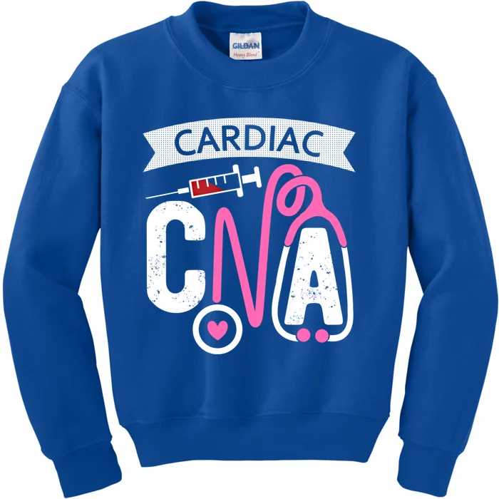 Cardiac Cna Certified Nursing Assistant Cardiovascular Nurse Cool Gift Kids Sweatshirt