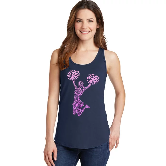 Cheerleading Cheerleader Cheer Team Squad Ladies Essential Tank