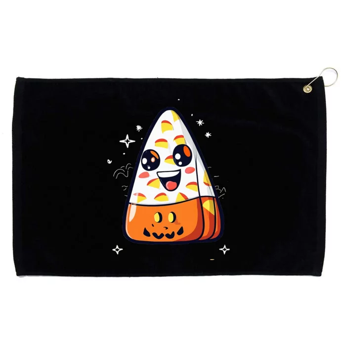 Cute Candy Corn Halloween Costume Kawaii Grommeted Golf Towel