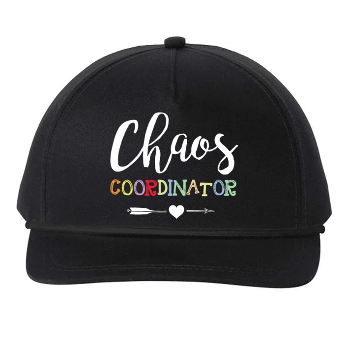 Chaos Coordinator Snapback Five-Panel Rope Hat