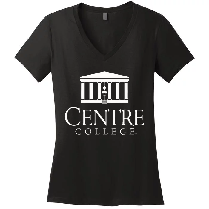 Centre College Colonels Institutional Women's V-Neck T-Shirt