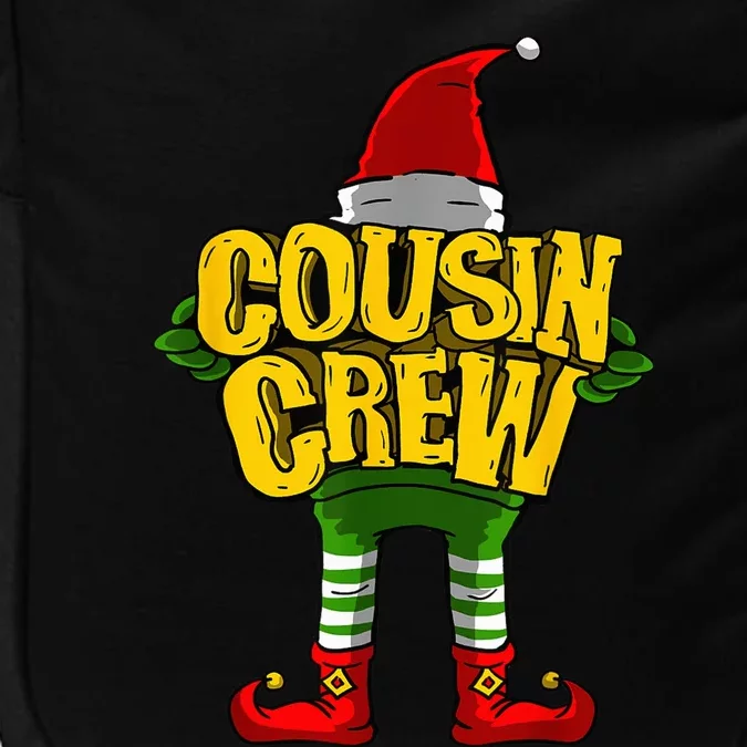 Cousin Crew Christmas Elf Matching Family Impact Tech Backpack