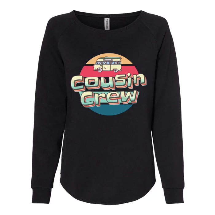 Cousin Camping Crew Matching Road Trip Cute Gift Womens California Wash Sweatshirt