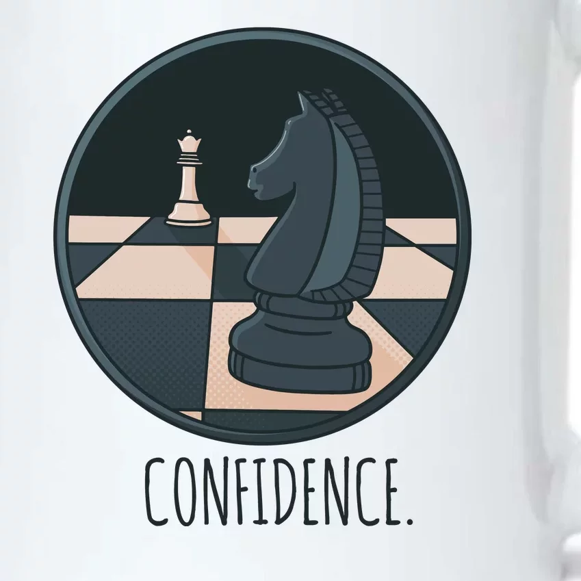 Confidence Chess Black Color Changing Mug