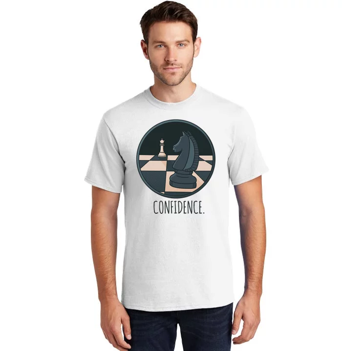 Confidence Chess Tall T-Shirt