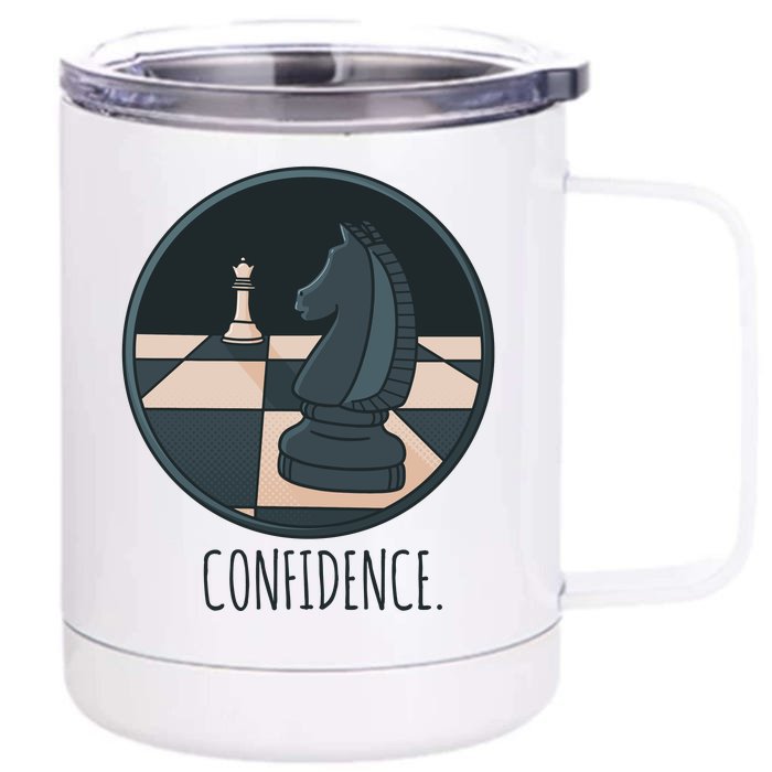 Confidence Chess Front & Back 12oz Stainless Steel Tumbler Cup