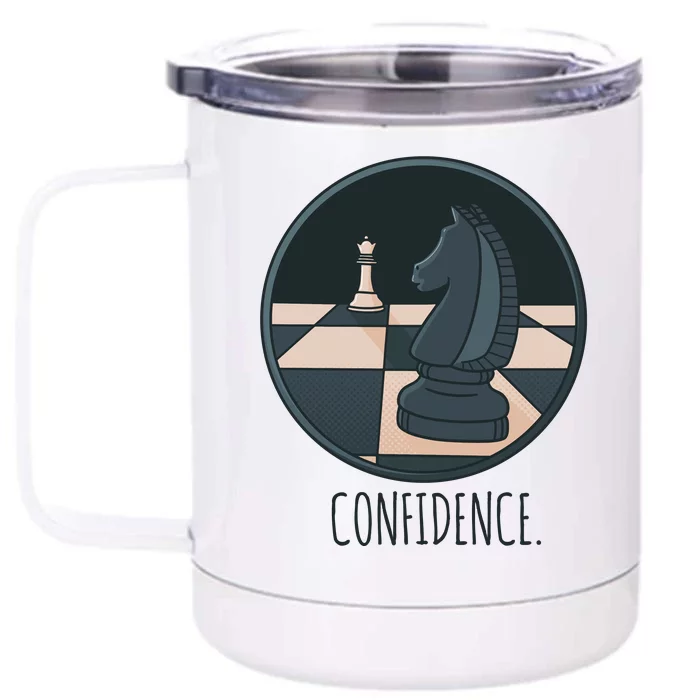 Confidence Chess Front & Back 12oz Stainless Steel Tumbler Cup