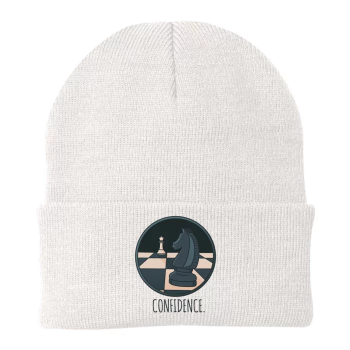 Confidence Chess Knit Cap Winter Beanie