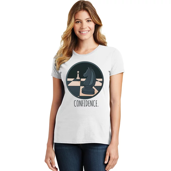 Confidence Chess Women's T-Shirt