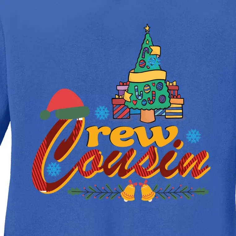 Cousin Crew Christmas Family Group Making Memories Xmas Cool Gift Ladies Long Sleeve Shirt