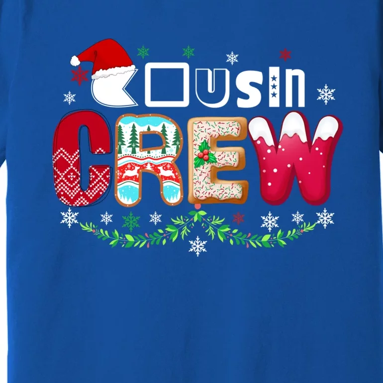 Cousin Crew Christmas Family Reunion Making Xmas Memories Meaningful Gift Premium T-Shirt