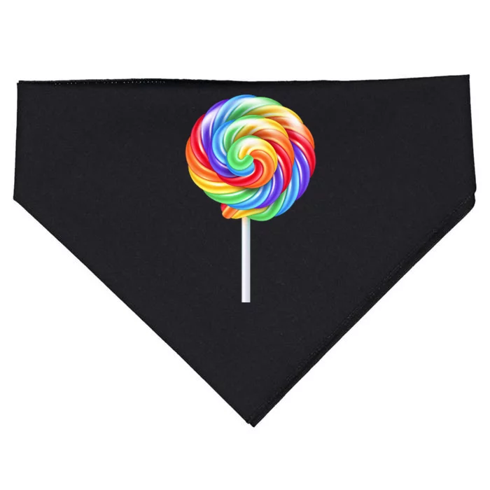 Colorful Candy Costume for Halloween USA-Made Doggie Bandana