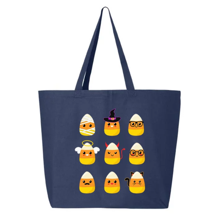 Candy Corn Costume Characters Cute Halloween 25L Jumbo Tote