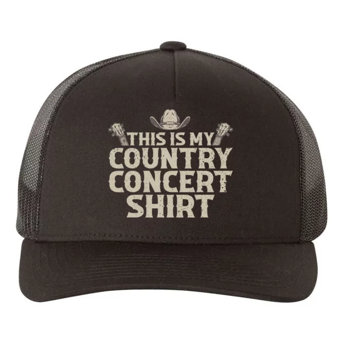 Cool Country Concert For Wo Country Music Lover Yupoong Adult 5-Panel Trucker Hat