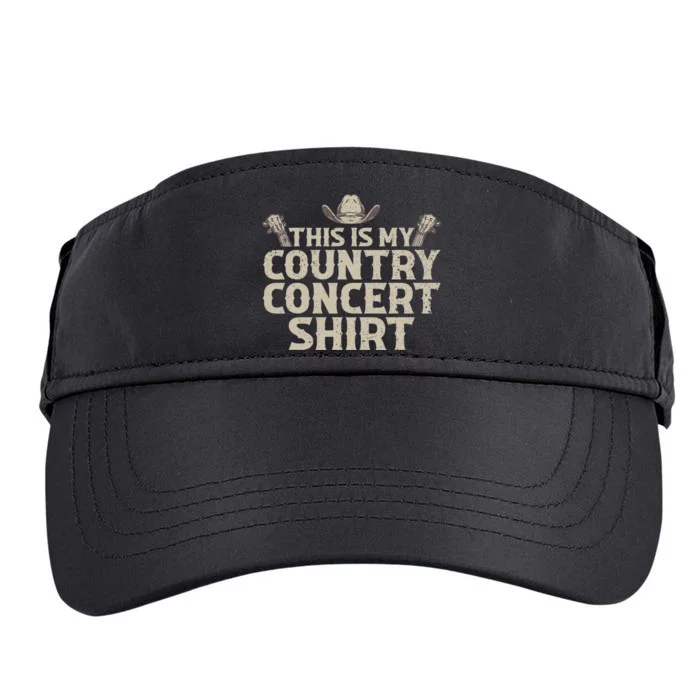 Cool Country Concert For Wo Country Music Lover Adult Drive Performance Visor