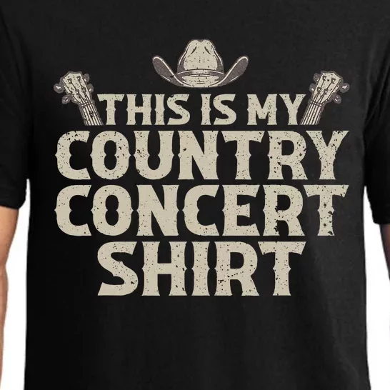 Cool Country Concert For Wo Country Music Lover Pajama Set