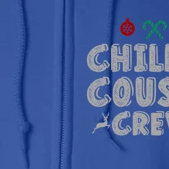 Cousin Crew Christmas Matching Family Funny Xmas Holidays Gift Full Zip Hoodie