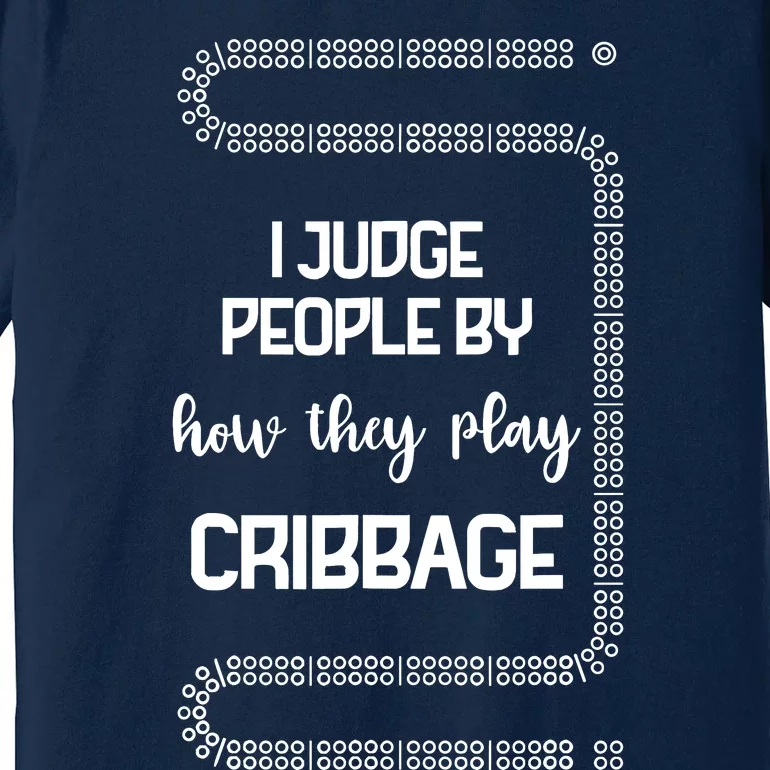 Cribbage Champion Cribbage Board Game Funny Cribbage Premium T-Shirt