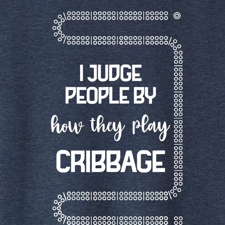 Cribbage Champion Cribbage Board Game Funny Cribbage Women's Crop Top Tee