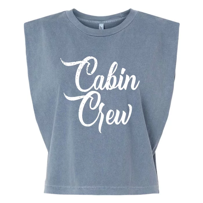 Cabin Crew Garment-Dyed Women's Muscle Tee