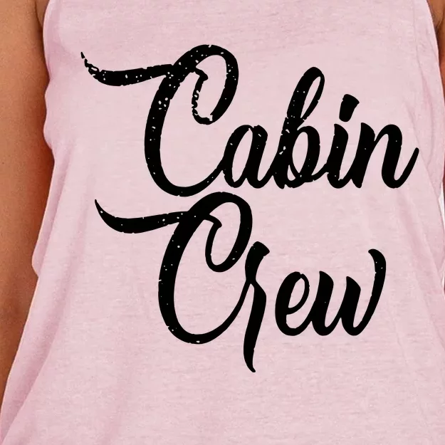 Cabin Crew Women's Knotted Racerback Tank