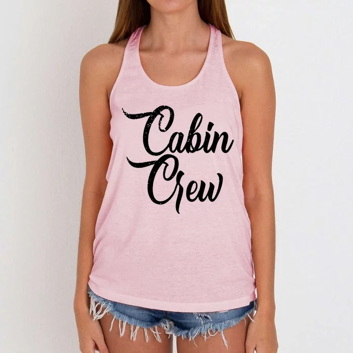 Cabin Crew Women's Knotted Racerback Tank