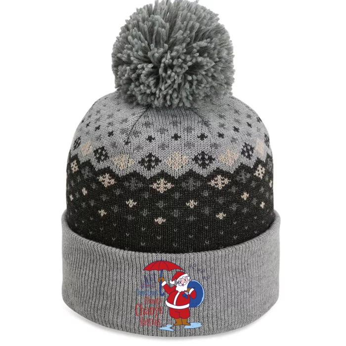 Climate Change Christmas The Baniff Cuffed Pom Beanie