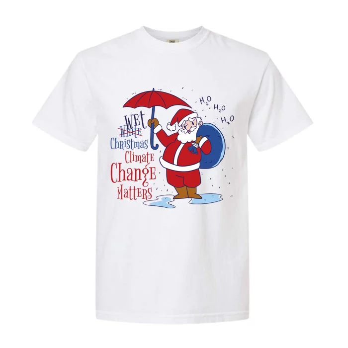 Climate Change Christmas Garment-Dyed Heavyweight T-Shirt